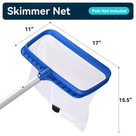 Monitok ultra-fine mesh captures fine debris for cleaner water.