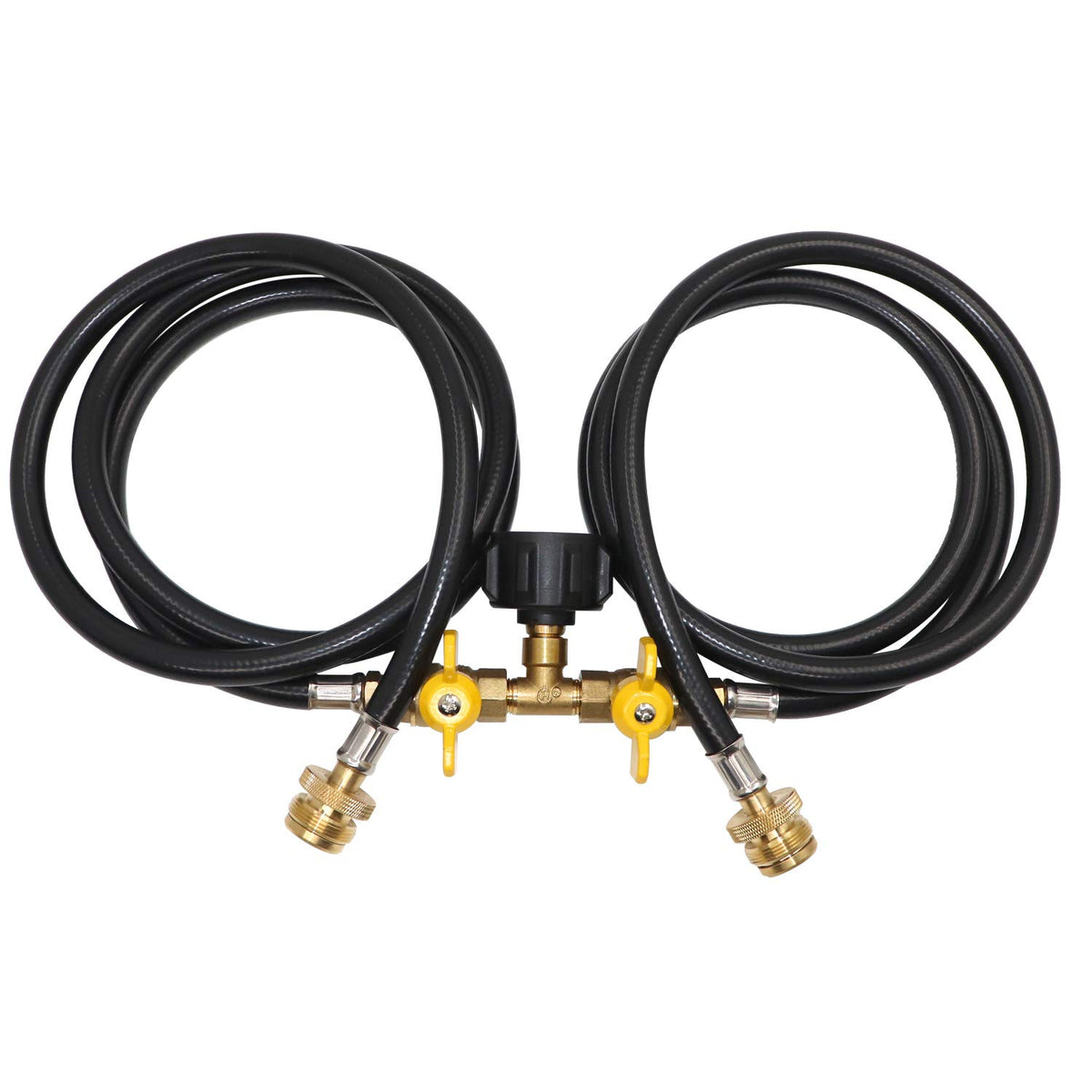 MONKEMON 5ft propane splitter hose for versatile outdoor cooking setups