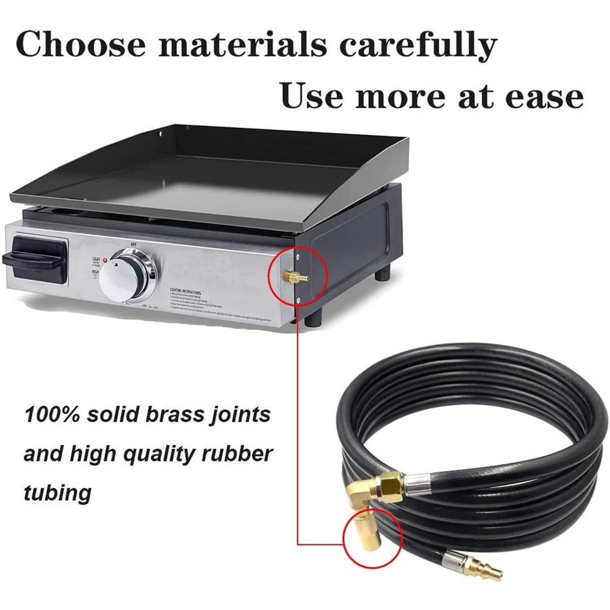 MONKEMON elbow adapter on hose offering versatile mounting options