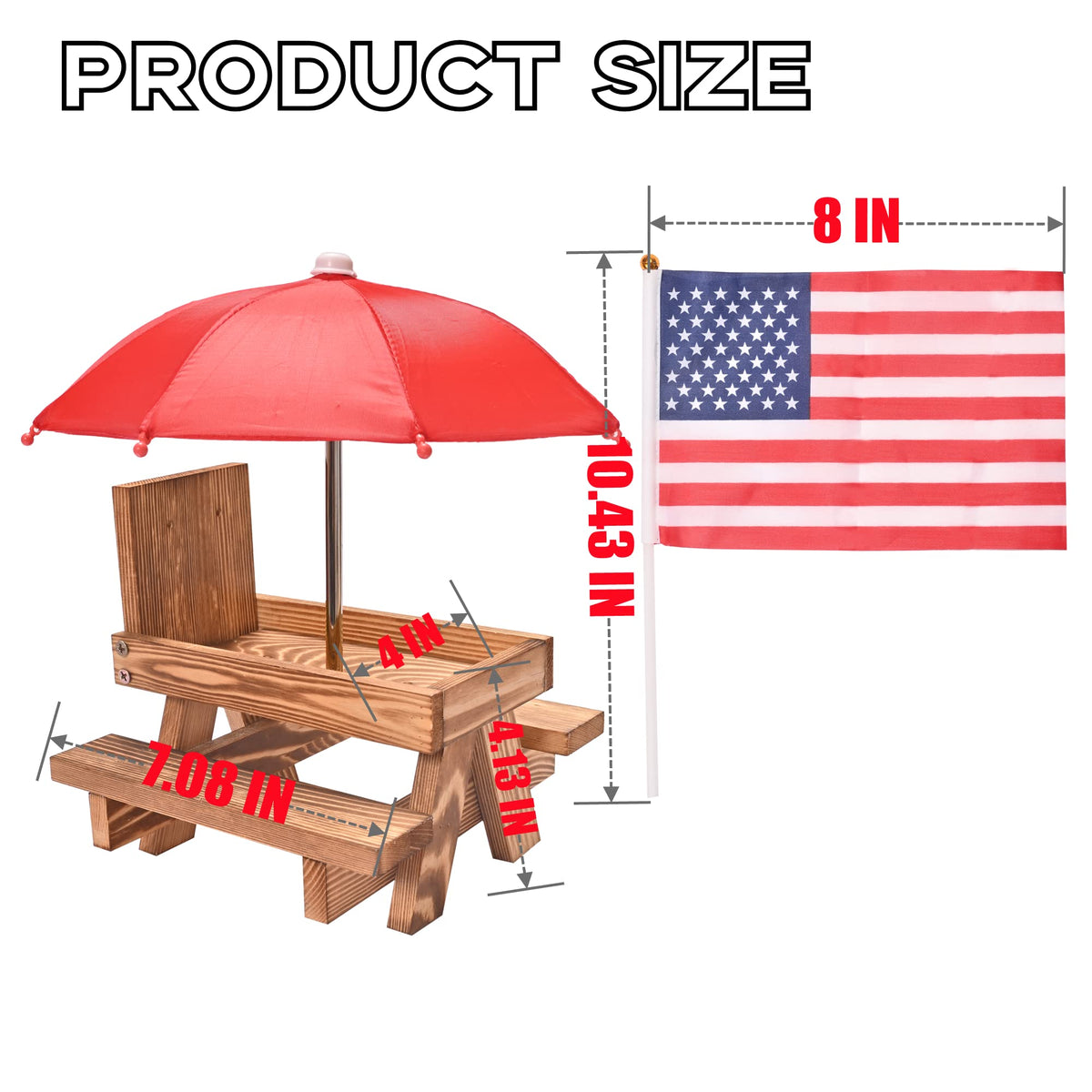 Mont Pleasant Squirrel Feeder offers two installation options for flexible setup outdoors.