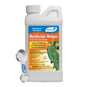 Monterey Herbicide Helper bottle pour enhances weed control
