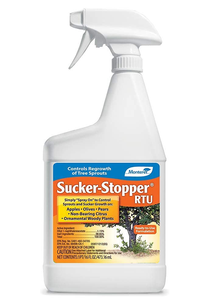 Monterey Sucker Stopper RTU bottle for easy application to curb tree sprout regrowth.