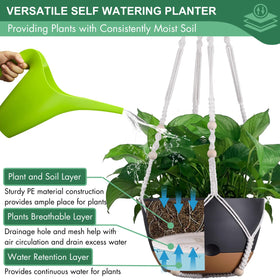 Montresor vented drainage design promotes plant air circulation and drainage.