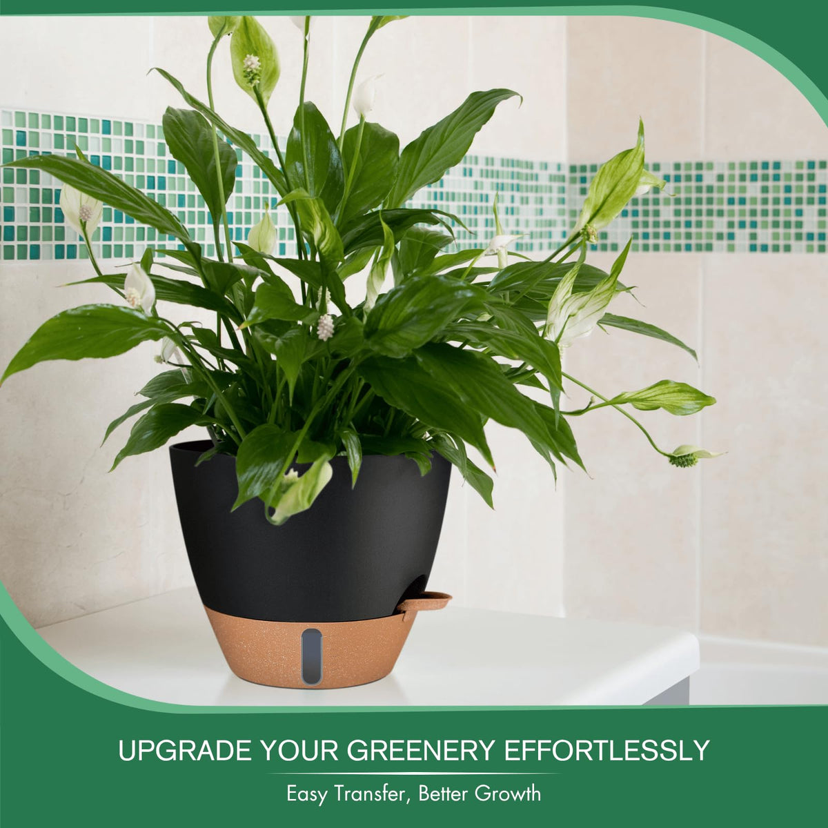 Montresor minimalist planter suits indoor and outdoor spaces.