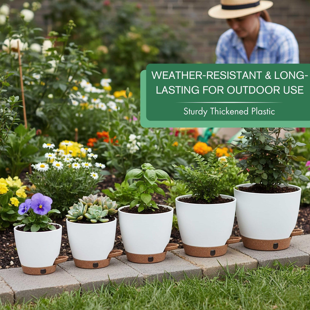 Montresor bottom-fill reservoir keeps water accessible without clutter