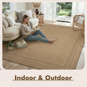 MontVoo outdoor rug quick-dry and easy to clean for busy spaces.
