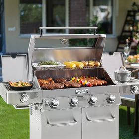 Monument Grills 700 sq in cooking surface supports large gatherings