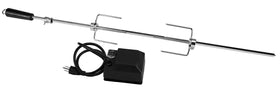 Monument Grills 97222 rotisserie kit overview in stainless steel for durability