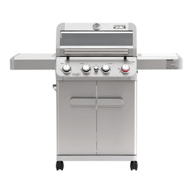 Monument Grills M410MBZ main burners deliver high-heat searing and even cooking