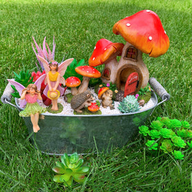 Mood Lab fairy garden collection brings cohesive, charming accents to terrariums and planters.