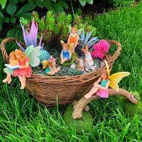 Mood Lab Fairy Garden Figurines garden arrangements inspire themed scenes