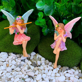 Mood Lab two-piece sitting fairy set adds cohesive whimsy to balcony spaces.