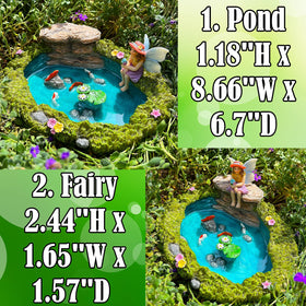 Mood Lab figures with sun-protective coating for lasting color outdoors.