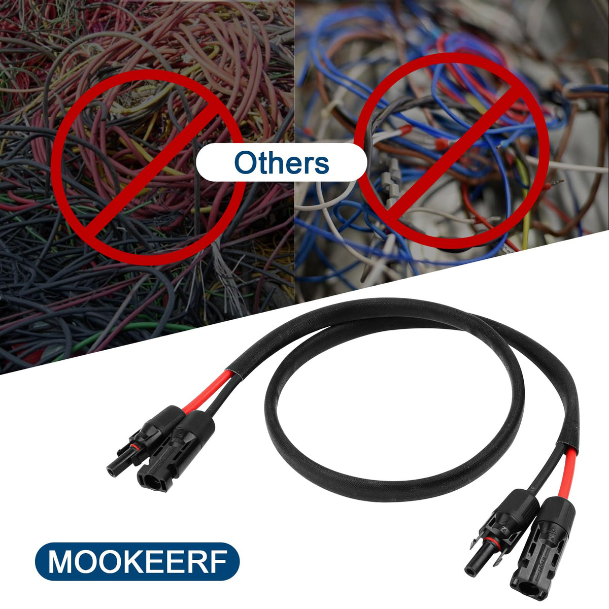 MOOKEERF XLPE insulation detail showing high-temperature resistance
