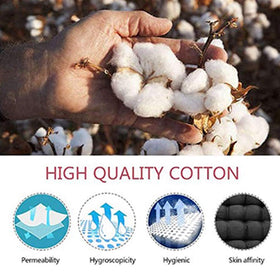 Moonase breathable 100% polyester lounger cushion for indoor or outdoor use.
