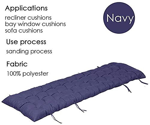 Moonase overstuffed chaise cushion offering plush support and durability.