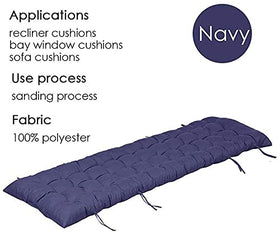 Moonase overstuffed chaise cushion offering plush support and durability.