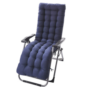 Moonase patio chaise lounger cushion, 61-inch, secure ties for outdoor furniture.