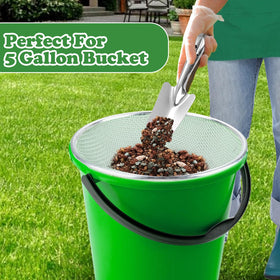 Moonateen sifter outer frame adds safety and a clean, sturdy look.