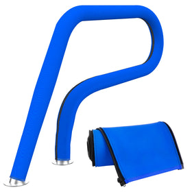 Moonoom 10-foot pool railing cover with zipper hugs the rail for safer, slip-resistant access.
