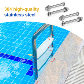 Moonoom bolts ensure a safer and sturdier pool ladder