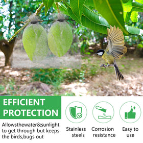 Moonoom reusable design offers an economical solution for fruit guarding