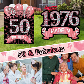MOORAY gift boxes and cake sign ideal for photo moments and decor.