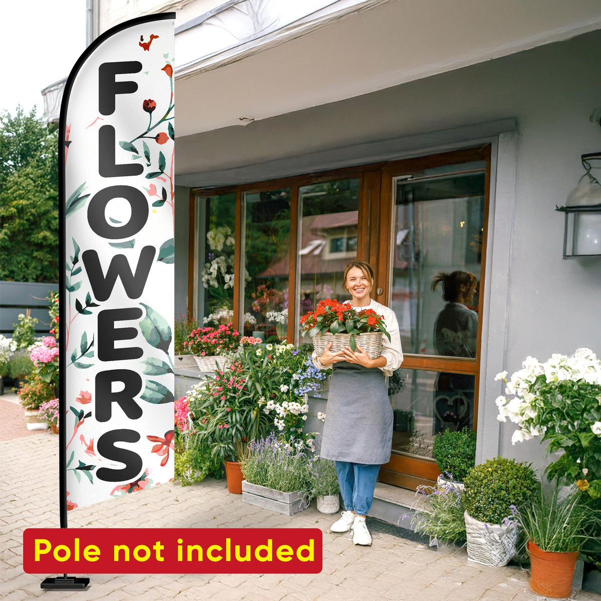 MOORDYSES flag colors fade-resistant UV treated for long-lasting appeal.