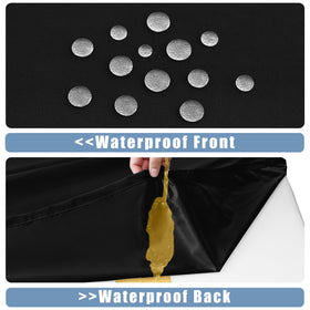 Moosfor elastic edge‑fit highlights quick setup and wind resistance.