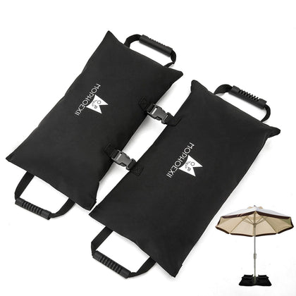 MOPHOEXII umbrella base two-pack ready for stable outdoor setup