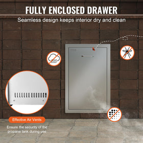 Mophorn weather-resistant drawer suitable for all outdoor conditions