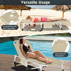 Anti-slip feet on MOPHOTO lounge chair keep it stable on any surface