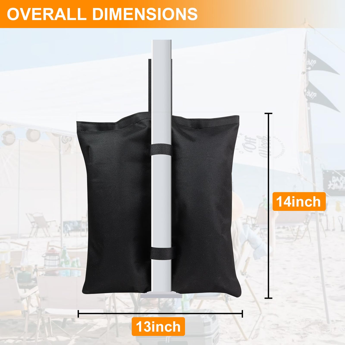 Mordx top-fill opening enables quick sand or gravel loading.