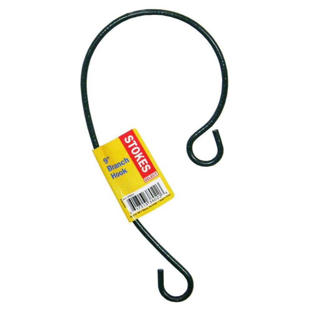 More Birds branch hook displayed on a small branch with a bird feeder, durable and weather-ready.