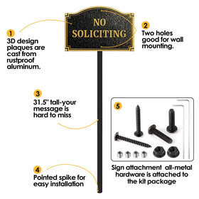 Morgtta outdoor-ready sign kit simplifies setup and long-lasting use