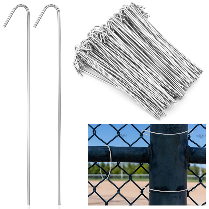 MorningRo 200-pack chain link ties bundle for durable fencing projects.