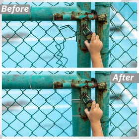 MorningRo 8-1/4 inch length ties enable quick attachment to posts and rails.