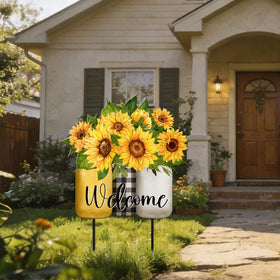 MorningRo colorful summer yard decor brightens lawns and porches.