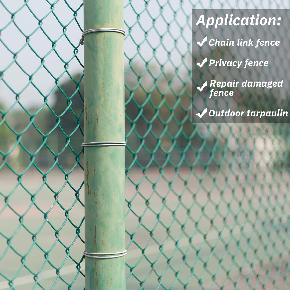 MorningRo dog kennel repair ties for outdoor enclosure maintenance.