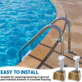 MorningRo easy-installation image showing anchors ready for quick installation.