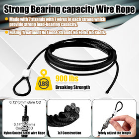 MorningRo pad eyes and hooks for secure outdoor attachment