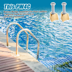 MorningRo 4-inch rail anchors suitable for varied deck installations