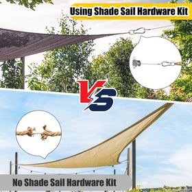 MorningRo snap hooks simplify attaching sails to hardware for smooth setup.