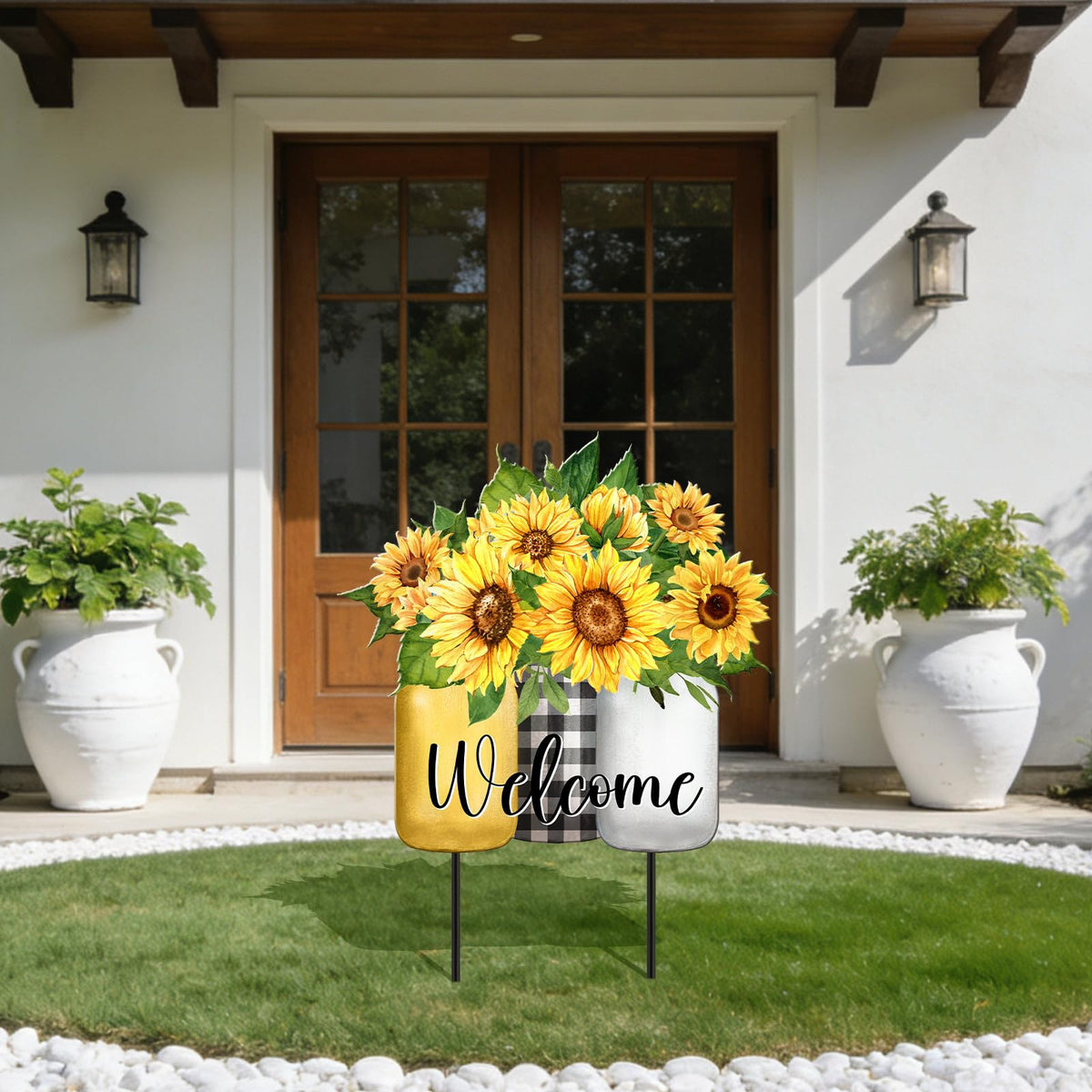 MorningRo sunflowers bring cheerful vibes to garden and patio gatherings.