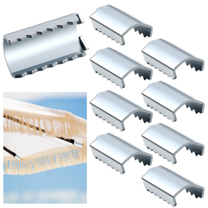 MorningRo 1-inch umbrella rib end clip secures canopy fabric.