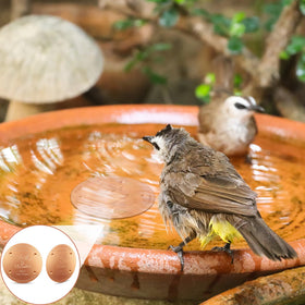 MorningRo copper disk cleans year-round without disrupting fountains or heaters