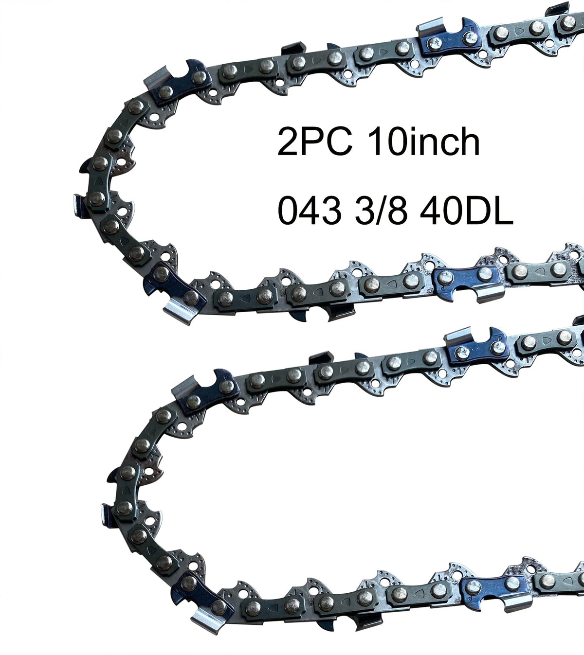 Morocca 40-link chain, 0.043 gauge, 3/8 pitch, precise cutting