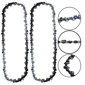 Morocca 40V pole saw chain, 10-inch, for reliable yard trimming