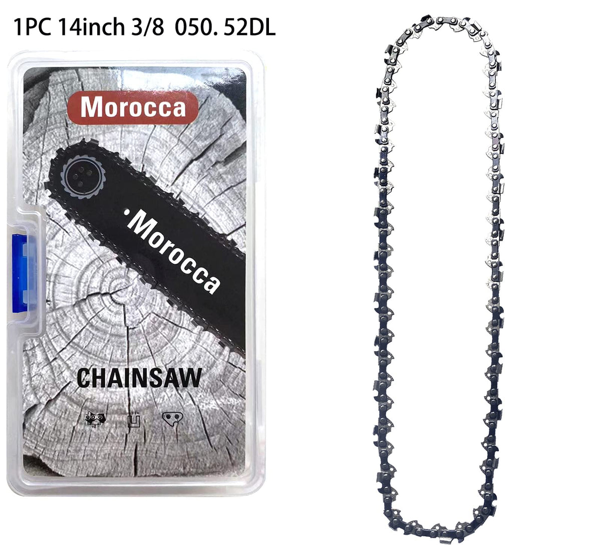 Morocca packaged chain ready for quick replacement and storage.