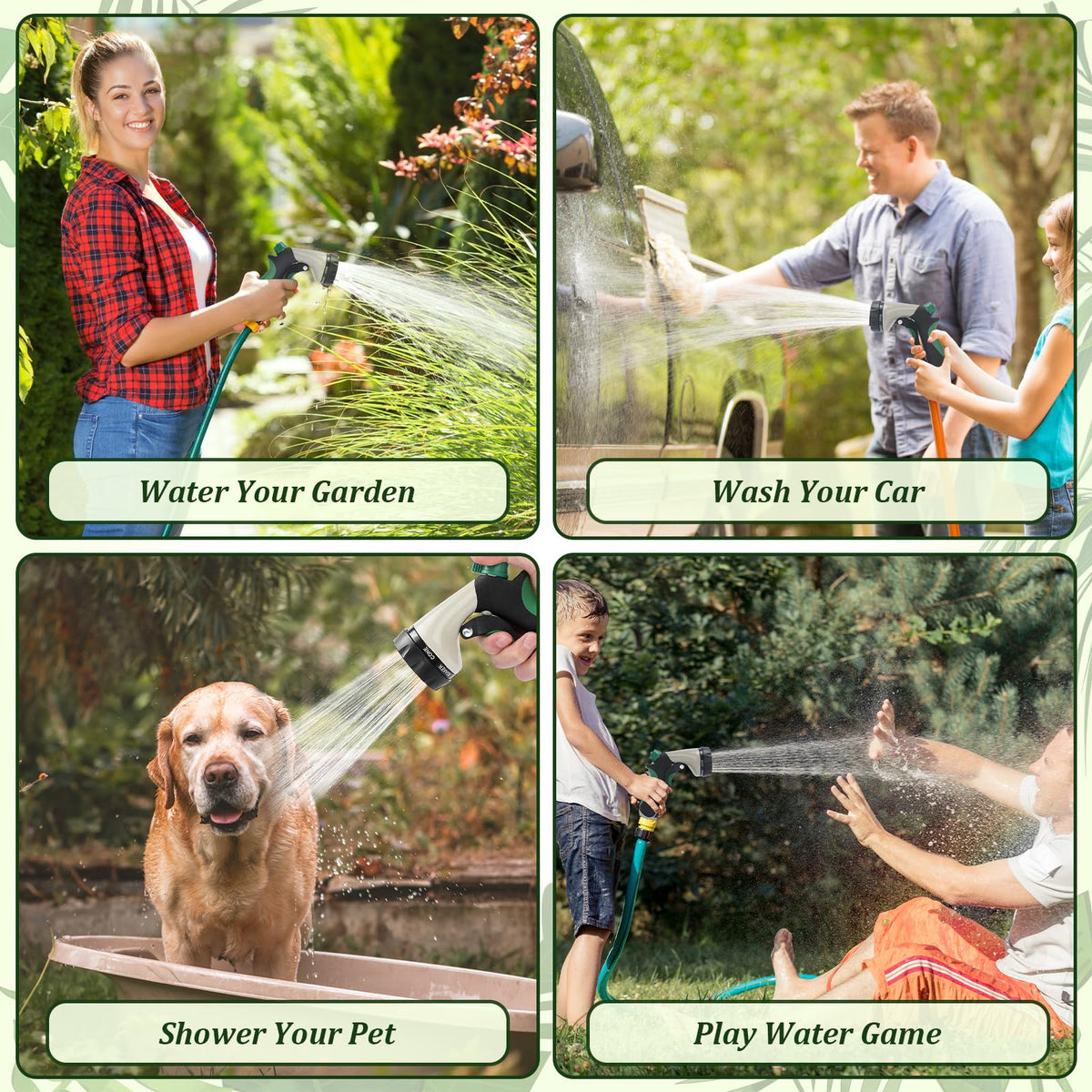 MORROWIND universal NH-thread compatibility fits standard hoses securely